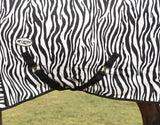 Caribu Zebra Euro Mesh Combo Horse Rug