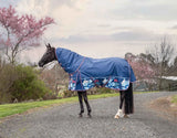 Caribu Alpine Detach-a-Neck Horse Rug 250g Abstract Floral