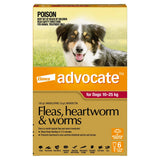 Advocate Flea & Worming Treatment Dog