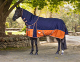 Caribu Alpine XL Gusset 200g Detach-a-Neck - Navy/Kumquat