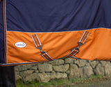 Caribu Alpine XL Gusset 200g Detach-a-Neck - Navy/Kumquat