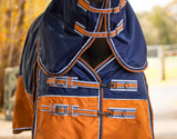Caribu Alpine XL Gusset 200g Detach-a-Neck - Navy/Kumquat