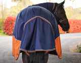 Caribu Alpine XL Gusset 200g Detach-a-Neck - Navy/Kumquat