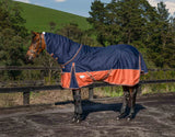 Caribu Alpine 100g Detach-a-Neck - Navy/Kumquat