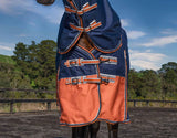 Caribu Alpine 100g Detach-a-Neck - Navy/Kumquat