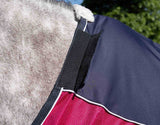 Caribu Delmont Detach-a-Neck Horse Rug Navy/Pink