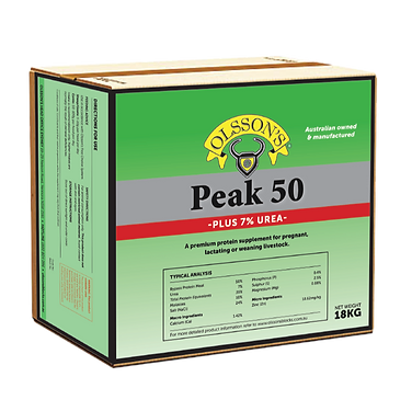 Olssons Peak 50 + 7% Urea 18kg