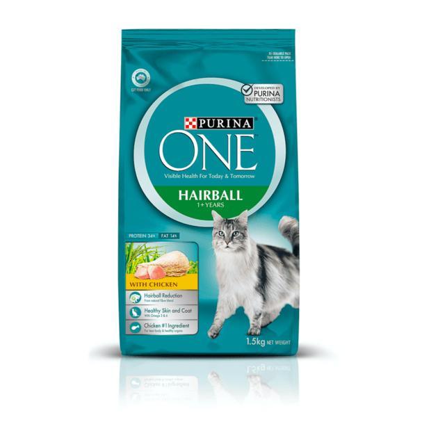 PURINA ONE Hairball dry cat food 3kg Petstock Country Brindabella