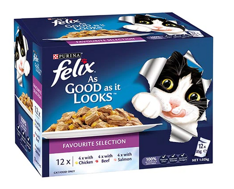 Felix - Favourite selection in jelly 12x85g