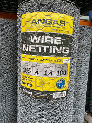 ANGAS Wire Netting 105/40/1.4 50m