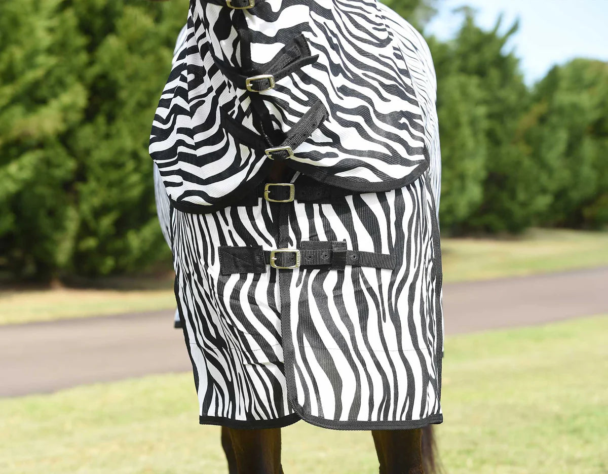 Caribu Zebra Euro Mesh Combo Horse Rug – Petstock Country Brindabella