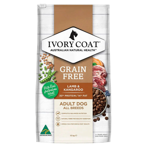 Ivory Coat Grain Free Adult Lamb & Kangaroo