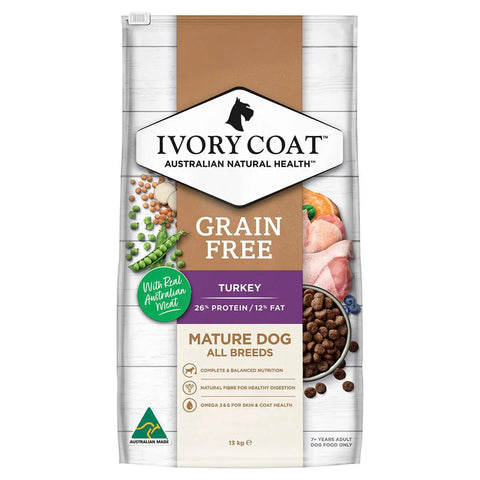 Ivory Coat Grain Free Fat Reduced Senior Turkey