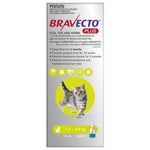 BRAVECTO Plus Flea, Tick & Worming Treatment Cat