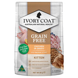 Ivory Coat Grain Free Kitten Wet Food in Jelly 85g