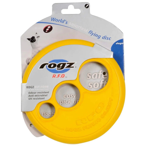 Rogz RFO Dog Toy Yellow