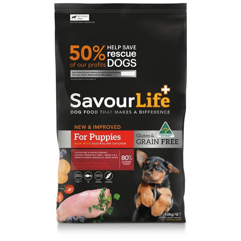 Savourlife Grain Free Puppy Std Chicken