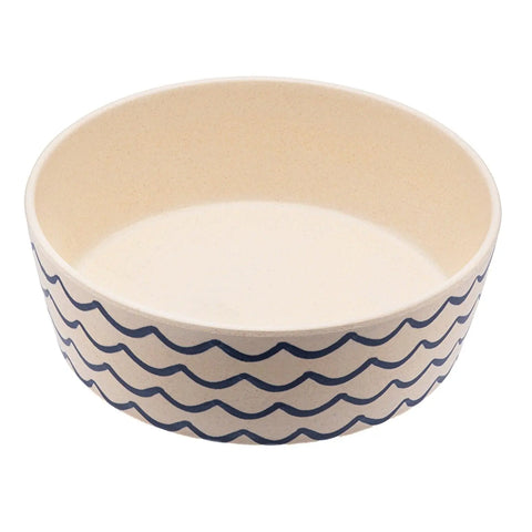 Beco Printed Dog Food Bowl Save the Waves