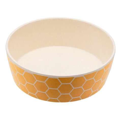 Beco Printed Dog Food Bowl Save the Bees