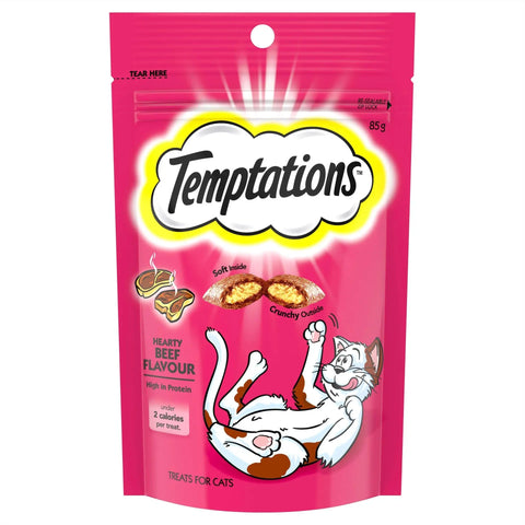 Temptations Hearty Beef Cat Treats