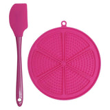 Petstock Foundation Boredom Buster Round Lick Mat with Spatula