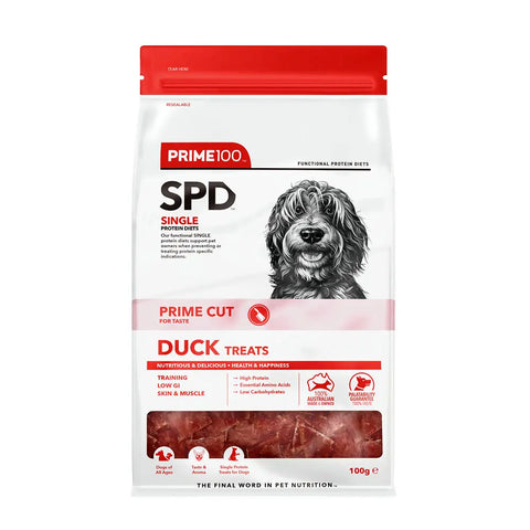 SPD Prime Cut Duck Dog Treats 100g