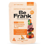 Be Frank Grain Free Kangaroo & Turkey Pate Wet Cat Food 85g