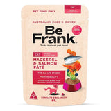 Be Frank Grain Free Mackerel & Salmon Pate Wet Cat Food 85g