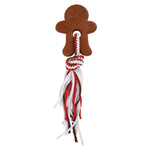 Petstock Christmas Gingerbread Chew & Rope Dog Toy