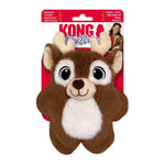 Kong Christmas Holiday Snuzzles Reindeer Dog Toy