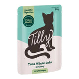 Tilly Healthy Digestion Tuna Whole Loin in Gravy Wet Cat Food 80g