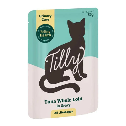 Tilly Urinary Care Tuna Whole Loin in Gravy Wet Cat Food 80g