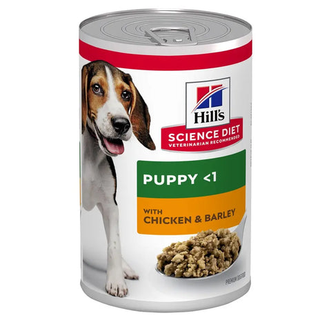 Hill's Science Diet Puppy with Chicken & Barley Can 370g