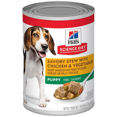 Hill's Science Diet Savory Stew Puppy Chicken & Vegetable 363g