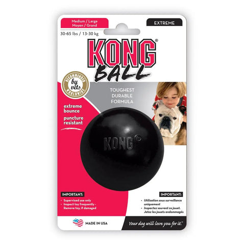 KONG Extreme Ball Dog Toy for Powerful Chewers Medium/Large