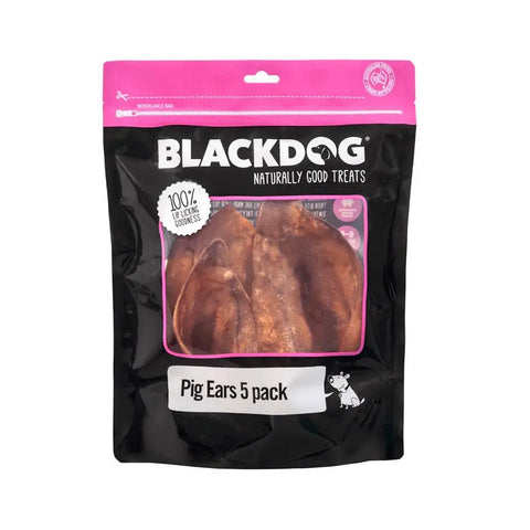 Blackdog Pig Ears Dog Treats