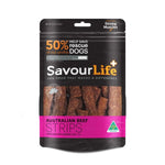 Savourlife Australian Beef Strips Dog Treats 165G