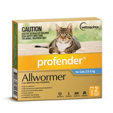 Profender Topical Allwormer Cat