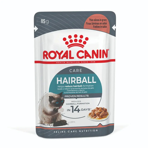 Royal Canin Hairball Care Gravy Adult Wet Cat Food 85g