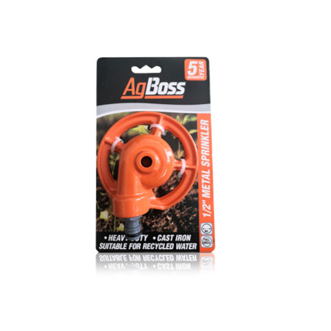 AgBoss Heavy Duty Steel round sprinkler