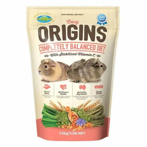 Vetafarm Cavy Origins Pellet 1.5kg