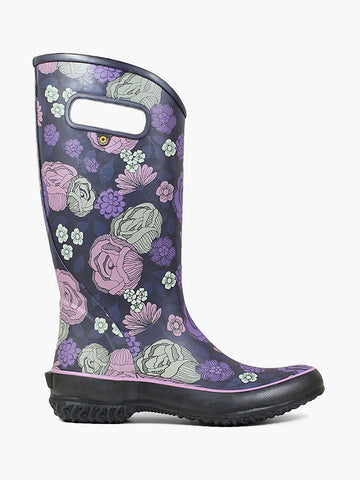 Bogs Women's Rainboot Le Jardin Purple