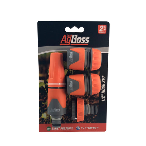 AgBoss 12mm Hose Connector Set