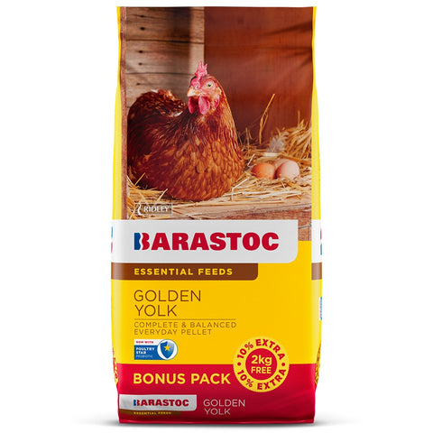 Barastoc Golden Yolk BONUS PACK 22kg