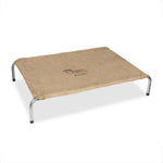 SPG Hessian Raised Dog bed