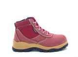 Otway Ladies Eureka Soft Toe Work Boot – Pink