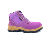 Otway Ladies Eureka Soft Toe Work Boot – Purple