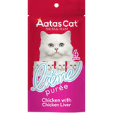 Aatas Creme Puree Cat Treats 4pk