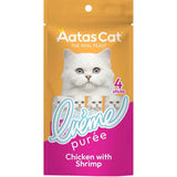 Aatas Creme Puree Cat Treats 4pk