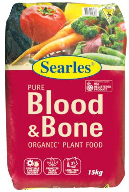 Searles Blood & Bone Organic Fertiliser 4kg